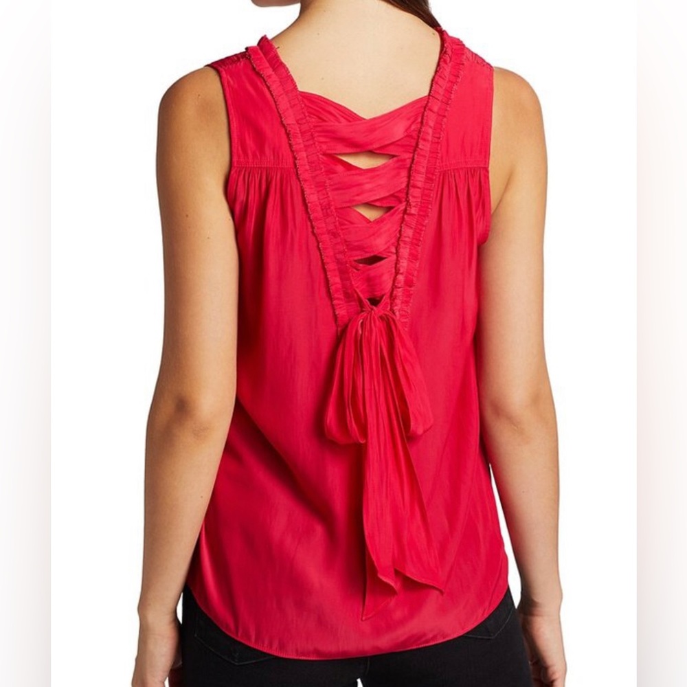 Ramy Brook bow back top Small